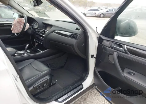 2017 BMW X3 xDrive28I из США, поврежденный, VIN 5UXWX9C33H0W79627